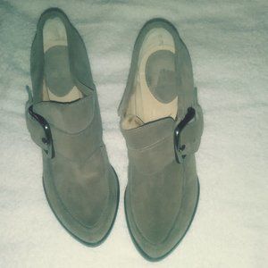 Frye Tan Suede Ankle Boots